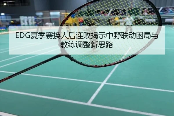 EDG夏季赛换人后连败揭示中野联动困局与教练调整新思路